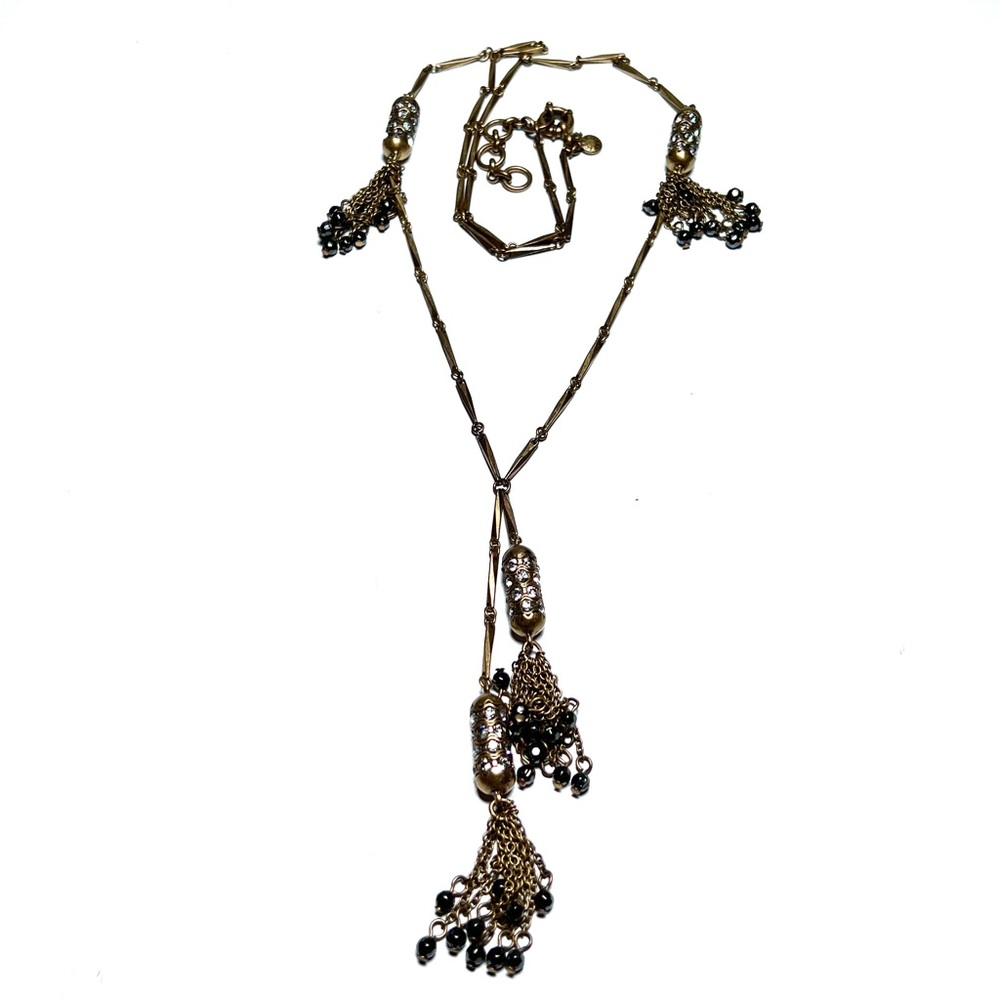 J Crew lariat necklace